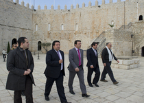 Moliner mediará con las diferentes administraciones para impulsar el Castillo de Peñíscola como insignia cultural de la provincia