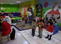Papá Noel visita la Ludoteca Municipal
