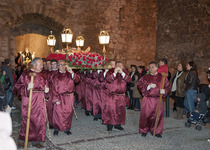 Peñíscola vive la procesión de Viernes Santo