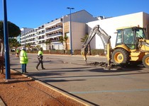 Comienzan las obras de los colectores de la EDAR de Peñíscola