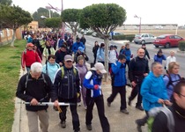Éxito de la primera Volta a peu de Peñíscola