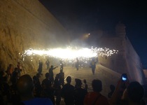 Espectacular Correfoc en Peñíscola