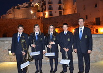 La Banda de Música de la ciudad de Peñíscola ha sumado hoy oficialmente cuatro nuevos músicos