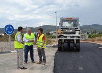 El asfaltado de la carretera de Peñíscola a Benicarló finalizará en los próximos días y el vial se reabrirá al público a finales de esta semana