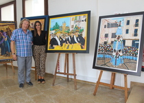 La Casa del Agua de Peñíscola acoge la exposición del pintor local Dídac Castell