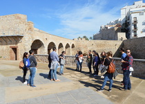 Peñíscola recibe grupos organizados motivados por la ruta de Juego de Tronos
