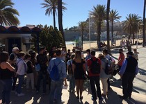 Instagrammers de 6 provincias se dan cita en Peñíscola y llenan la red social de fotos de sus escenarios de película